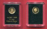 Cook-Inseln 1 Dollar Gold William Shakespeare -