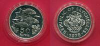 Seychellen 50 Rupees Silber Eichhörnchenfische -