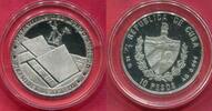 Kuba Cuba 10 Pesos Silber Pyramiden Ägypten Weltwunder -