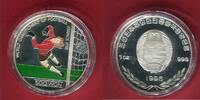 Nordkorea 500 Won Silbermünze mit Farbapplikation WM Frankreich 1996 - Torwart -