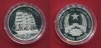 Guinea Bissau 20000 Pesos Silber Segelschiff Passat -