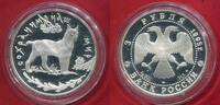 Russland Russia 3 Rubel Silber 1 Unze Feing Protect Our World Luchs Lynx (1 oz) -