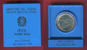 Italien, Italy 500 Lire Silber XXIII. Olympiade Los Angeles -