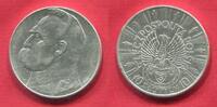 Polen, Poland 10 Zloty Marschall Pilsudsky, Schützenkorps Gedenkmünze Rifle Corps -