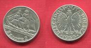 Polen Poland 2 Zloty 15 Years Gdynia Seaport Sailing Ship Segelschiff -