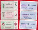 DDR Wertschein 2, 5, 10 Mark Interhotel Panorama Oberhof Stempel Ostseehotel Arenshoop -