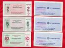 DDR Wertschein 2, 5, 10 Mark Interhotel Panorama Oberhof Stempel Ostseehotel Arenshoop -