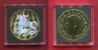Gro&szlig;britannien 2 Pounds Silber 2025 Golden Holographic Edition - St. Geo... 129,00 EUR  + 9,00 EUR frais d'envoi