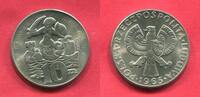 Polen Poland 10 Zloty Proba Pattern Trial Strike 700th Anniversary of Warsaw Warschau -