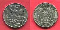 Polen Poland 10 Zloty Proba Pattern Trial Strike 700th Anniversary of Warsaw Warschau -