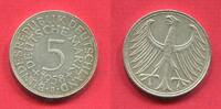Bundesrepublik Deutschland 5 DM Silber 1958 J Kursm&uuml;nze, Silberadler Jah... 295,00 EUR  + 9,00 EUR frais d'envoi