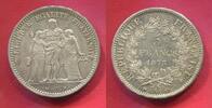 Frankreich France 3. Republik 1870 - 1941 5 Francs 3. Republik Herkulesguppe Paris -