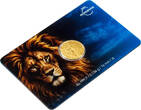 1 Dollar CZECH LION Incused 1/200 Oz Gold Coin 1$ Niue 2026 Aspect flan bruni