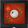 1 Dollar YEAR OF THE GOAT 7 Elements Silver Coin 1$ Niue 2027 FB
