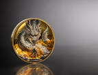 25 Dollars THUNDER DRAGON Gilded 5 Oz Silver Coin 25$ Cook Islands 2026 FB