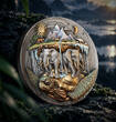5 Dollars AKUPARA The World 2 Oz Silver Coin 5$ Niue 2026 Antique Finish