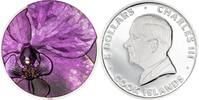 Cook Islands 5 Dollars ORCHID Bionics 1 Oz Silver Coin 5$ Cook Islands 2026 -