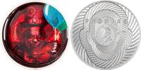 Cook Islands 10 Dollars COULROPHOBIA Phobias Clown 2 Oz Silver Coin 10$ Cook Islands 2026 -