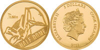 Cook Islands 5 Dollars HALF DOME Mountains Gold Coin 5$ Cook Islands 2023 -