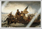 Ghana 1 Cedi WASHINGTON CROSSING THE DELAWARE Silver Foil 1 Cedi Ghana 2026 -