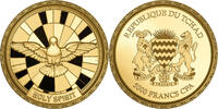 Chad 5000 Francs HOLY SPIRIT 1/200 Oz Gold Coin 5000 Francs Chad -