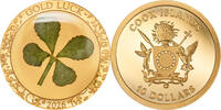 Cook Islands 10 Dollars GOLD LUCK Four Leaf Clover 1 g Gold Coin 10$ Cook Islands 2026 -