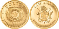 Cook Islands 10 Dollars POLICE First Responders 1 g Gold Coin 10$ Cook Islands 2026 -
