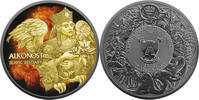 Cameroon 1000 Francs ALKONOST BURNING Slavic Bestiary 2 Oz Silver Coin 1000 Francs Cameroon 2026 -
