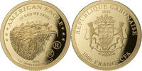 Gabon 100 Francs AMERICAN EAGLE 1 g Gold Coin 1000 Francs Gabon 2026 -