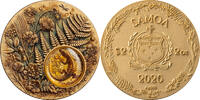 Samoa 2 Dollars LIZARD Amber Mirage 2 Oz Silver Coin 2$ Samoa 2026 -