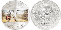 Cook Islands 5 Dollars JOUSTING Knight Games 1 Oz Silver Coin 5$ Cook Islands 2026 -