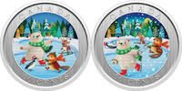 Canada 50 Cents WHIMSICAL WINTER Lenticular Cupronickel Coin 50 Cents Canada 2026 -