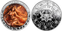 Ghana 5 Cedis SAGITTARIUS Goddesses Zodiac 1 Oz Silver Coin 5 Cedis Ghana 2026 -