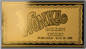 Samoa 50 Dollars WILLY WONKA GOLDEN TICKET 0.5 g Gold Coin 50$ Samoa 2027 -