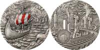 Palau 10 Dollars VIKINGS Afterlife Rites of Passage 2 Oz Silver Coin 10$ Palau 2021 -