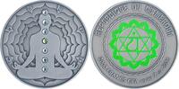 Cameroon 2000 Francs ANAHATA Chakra 2 Oz Silver Coin 2000 Francs Cameroon 2021 -