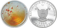 Cameroon 1000 Francs PILSNER BEER Food and Drinks 1 Oz Silver Coin 1000 Francs Cameroon 2022 -