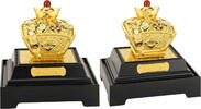 TREASURES OF GOLD Figurine Gold Foil Singapore 2024 -