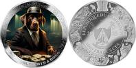 Cameroon 1000 Francs MAFIA BANKER DOG AI-NIMALS 1 Oz Silver Coin 1000 Francs Cameroon 2025 -
