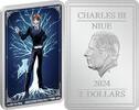 Niue 2 Dollars JACK RUSSEL Ron Weasley Patronus Harry Potter 1 Oz Silver Coin 2$ Niue 2024 -