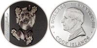 Cook Islands 5 Dollars UNDER DOG Underlook 1 Oz Silver Coin 5$ Cook Islands 2025 -