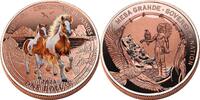 United States 1 Dollar CHINCOTEAGUE PONIES 5 Oz Copper Coin 1$ USA 2024 -