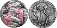 Liberia 50 Dollars FLAMINGOS Patterns of Nature 5 Oz Silver Coin 50$ Liberia 2025 -