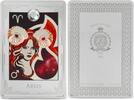Niue 3 Dollars ARIES Star Signs of the Zodiac 2 Oz Silver Coin 3$ Niue 2025 -