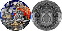 Niue 5 Dollars ALADDIN AND THE WONDERFUL LAMP Fabulous Stories 2 Oz Silver Coin 5$ Niue 2025 -