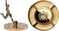 10 Dollars ROTATING FOOTBALL PLAYER 3D 5 Oz Silver Coin 10$ Samoa 2026 Prooflike