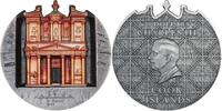 Cook Islands 25 Dollars ROSE CITY PETRA Al Khazneh 5 Oz Silver Coin 25$ Cook Island 2025 -