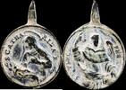 RELIGIOUS MEDALS Religious medal XVI-XVII centuries, 24x17mm. -