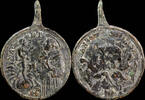 RELIGIOUS MEDALS Religious medal XVI-XVII centuries, San Antonio Padua - 37x26 mm. -