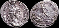 Roman Empire Gallienus Antoninianus - VIC GERMANICA - 24 mm / 4.45 gr. -